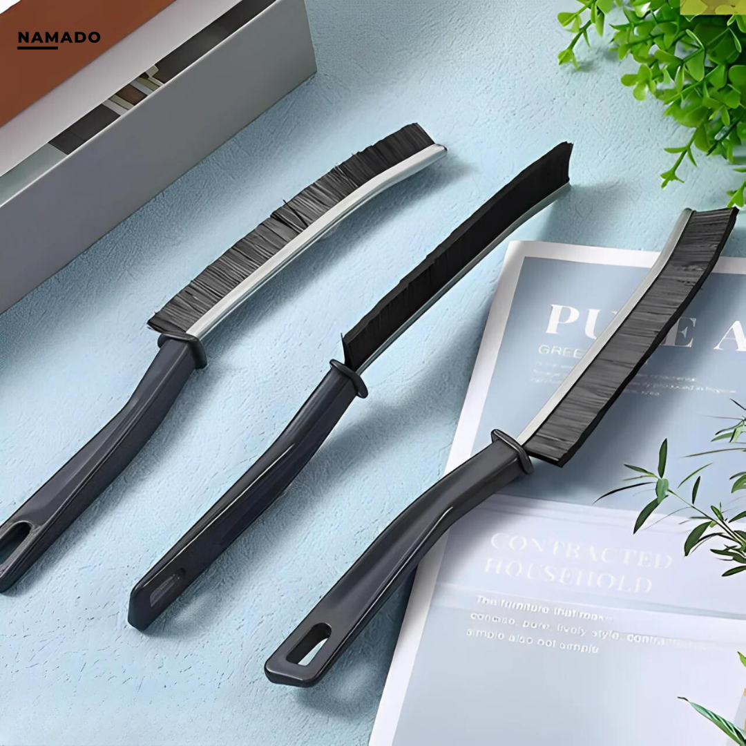 BrillEase™ Brush — Reach Every Nook, Crush Grime, and Clean Without the Strain