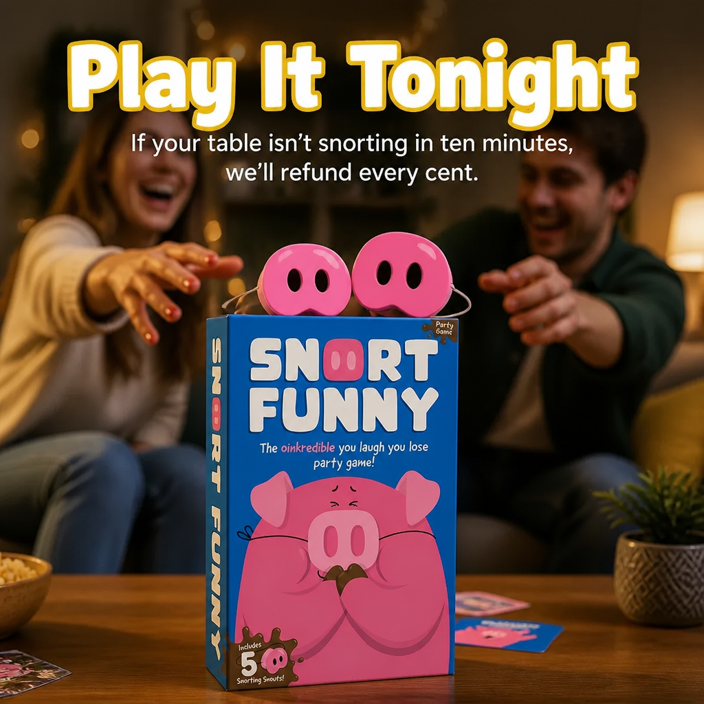 SnortBurst™ — Strap On The Snout, Try Not To Snort-Laugh First