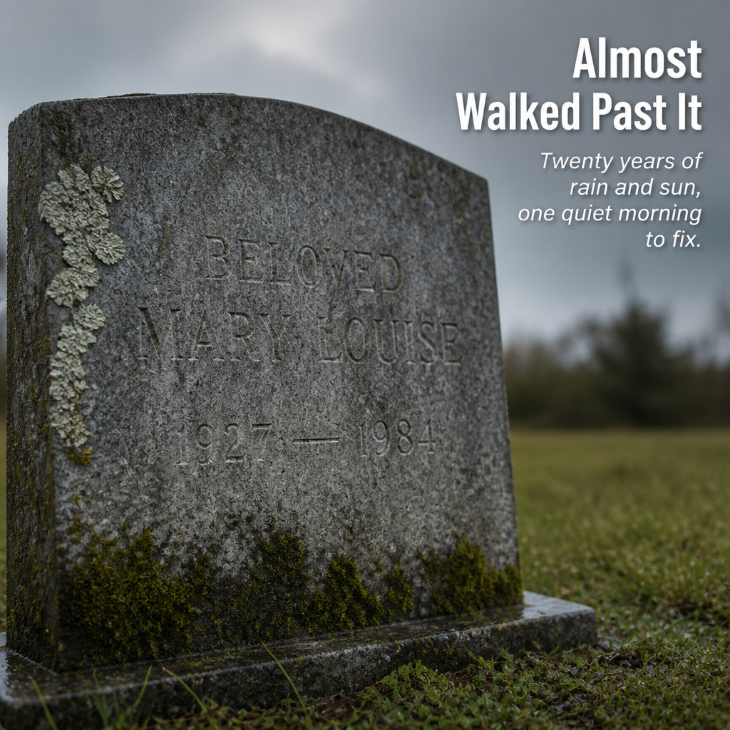 StoneVibe™ — Bring Faded Memorial Names Back to Sharp, Weatherproof Clarity