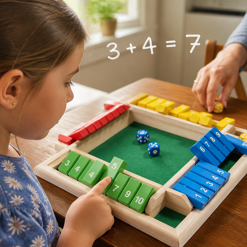 MindPlay™ — Trade Screen Time For Real Family Laughs With Wooden Dice