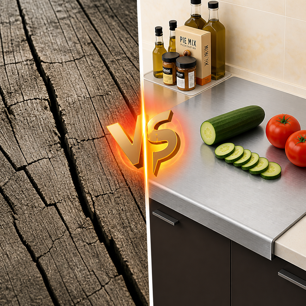 SteelPure™ — Replace Three Smelly Boards With One That Rinses Clean