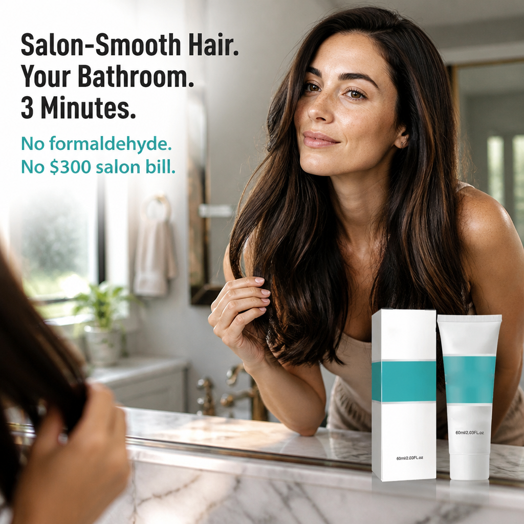 SilkCrest™ — Smooth Out Frizz in 3 Minutes, Skip the $300 Salon Trip