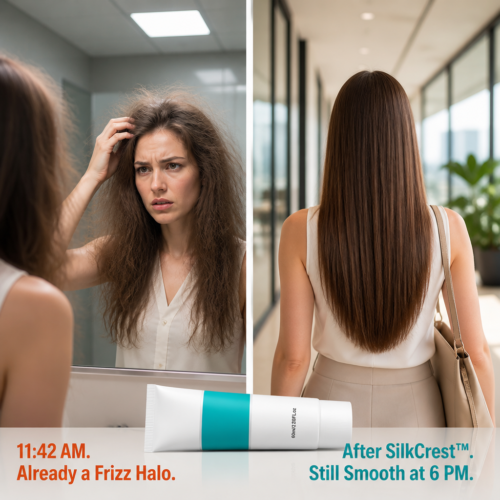 SilkCrest™ — Smooth Out Frizz in 3 Minutes, Skip the $300 Salon Trip