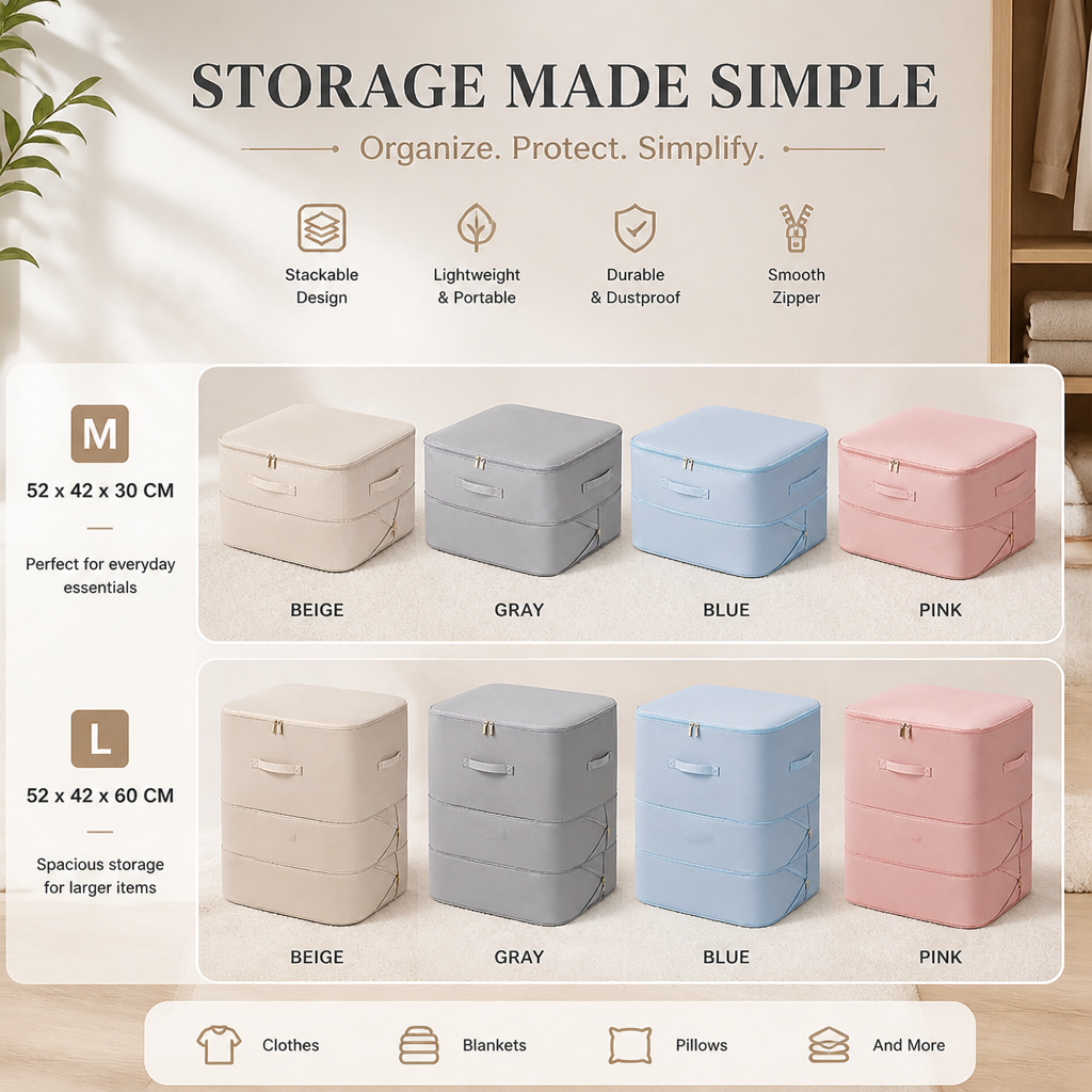 AeroNest™ — Instantly Unlock Space and Shield Your Favorite Comforts