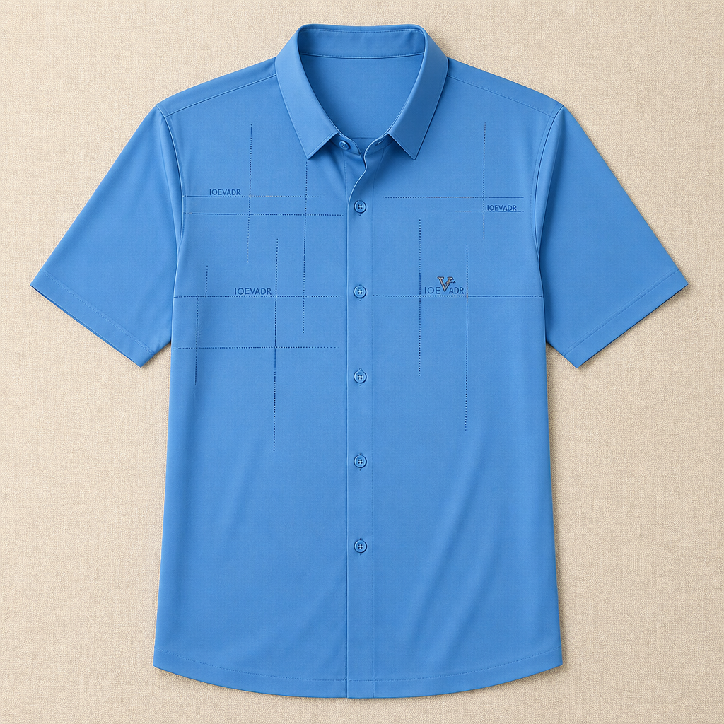 Maxon™ – Wrinkle-Free Stretch Short-Sleeve Button-Down Shirt
