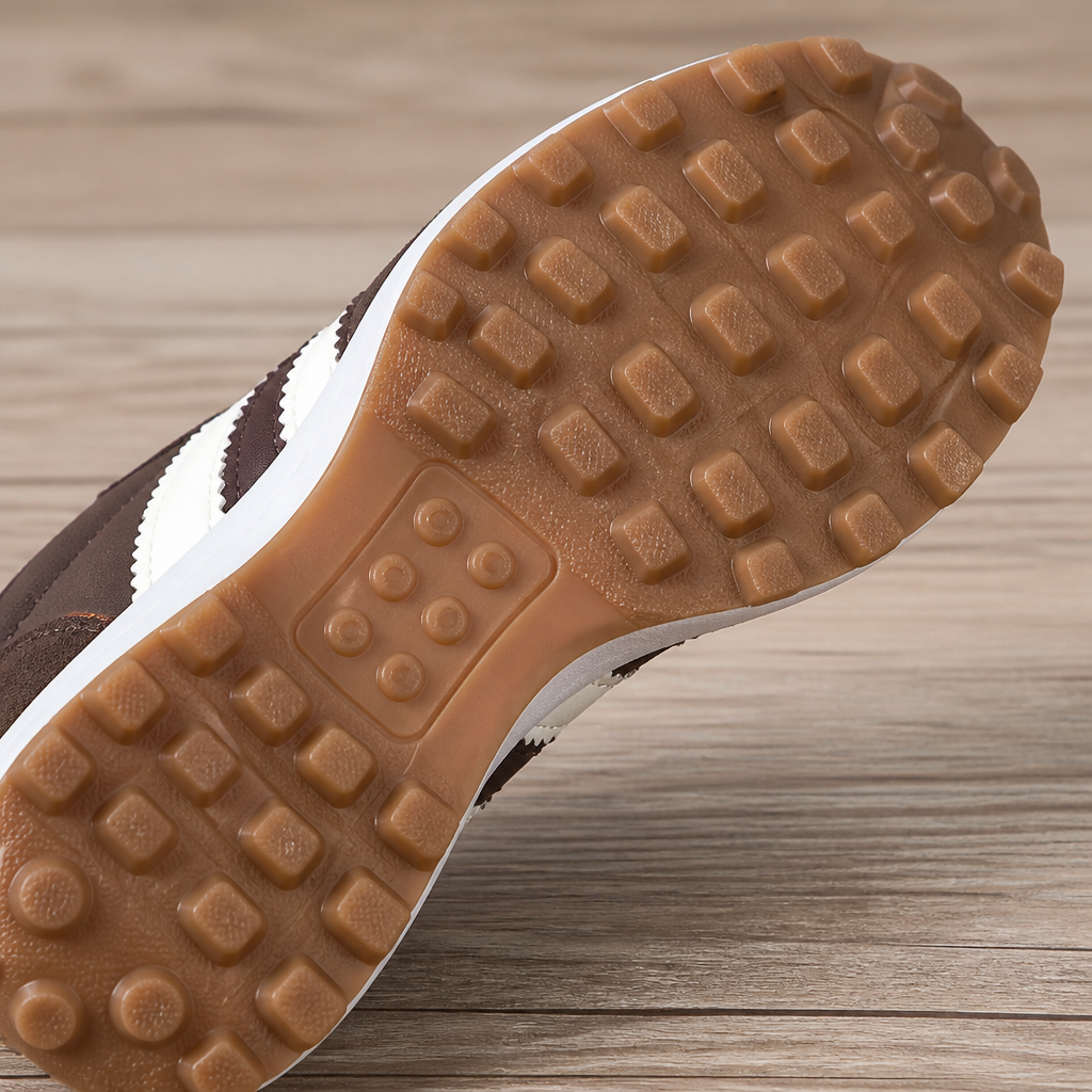 VelouraStep™ – Retro Platform Sneakers with Cushioned Comfort Sole