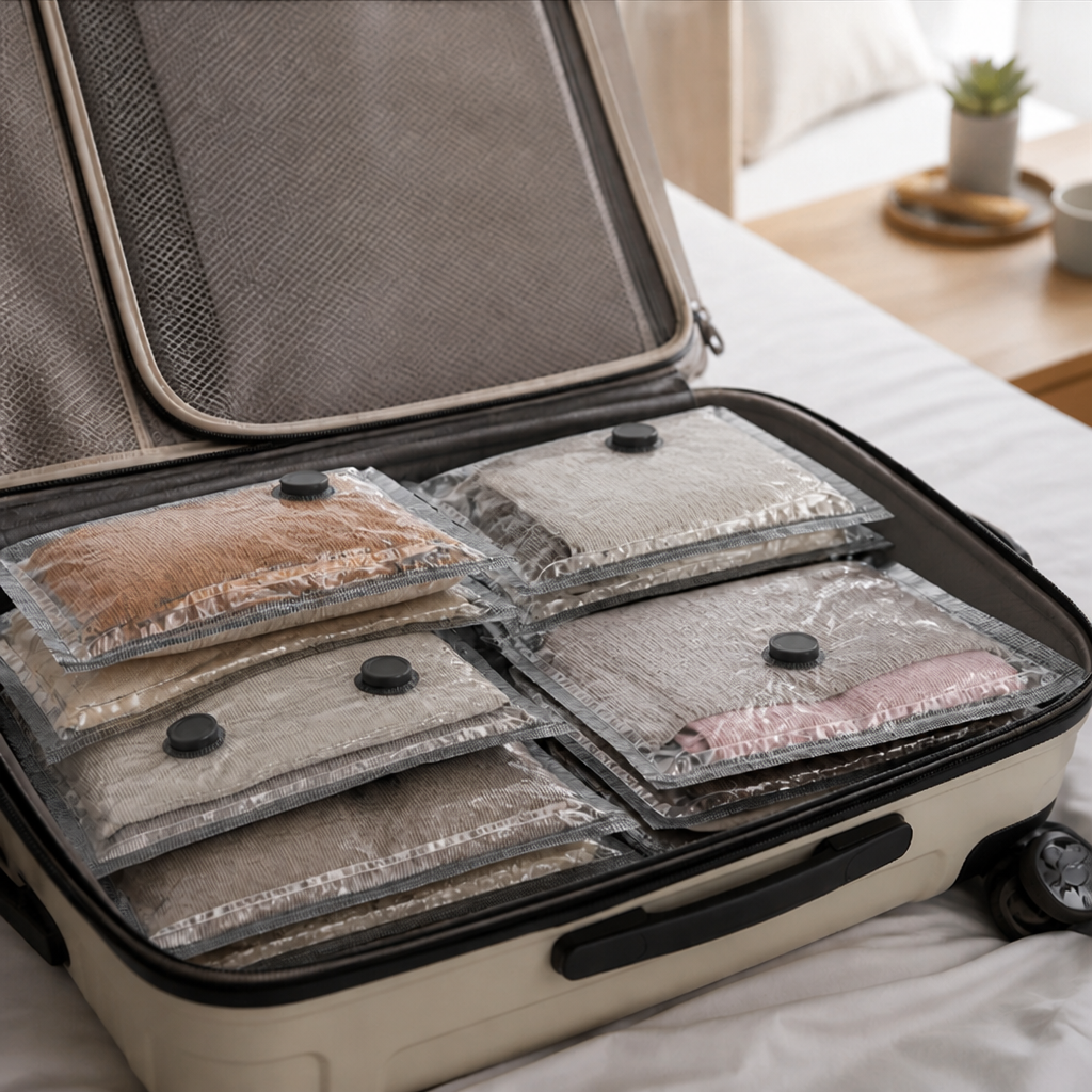 AeroCompact™ — Unleash More Room and Travel Light Without the Hassle