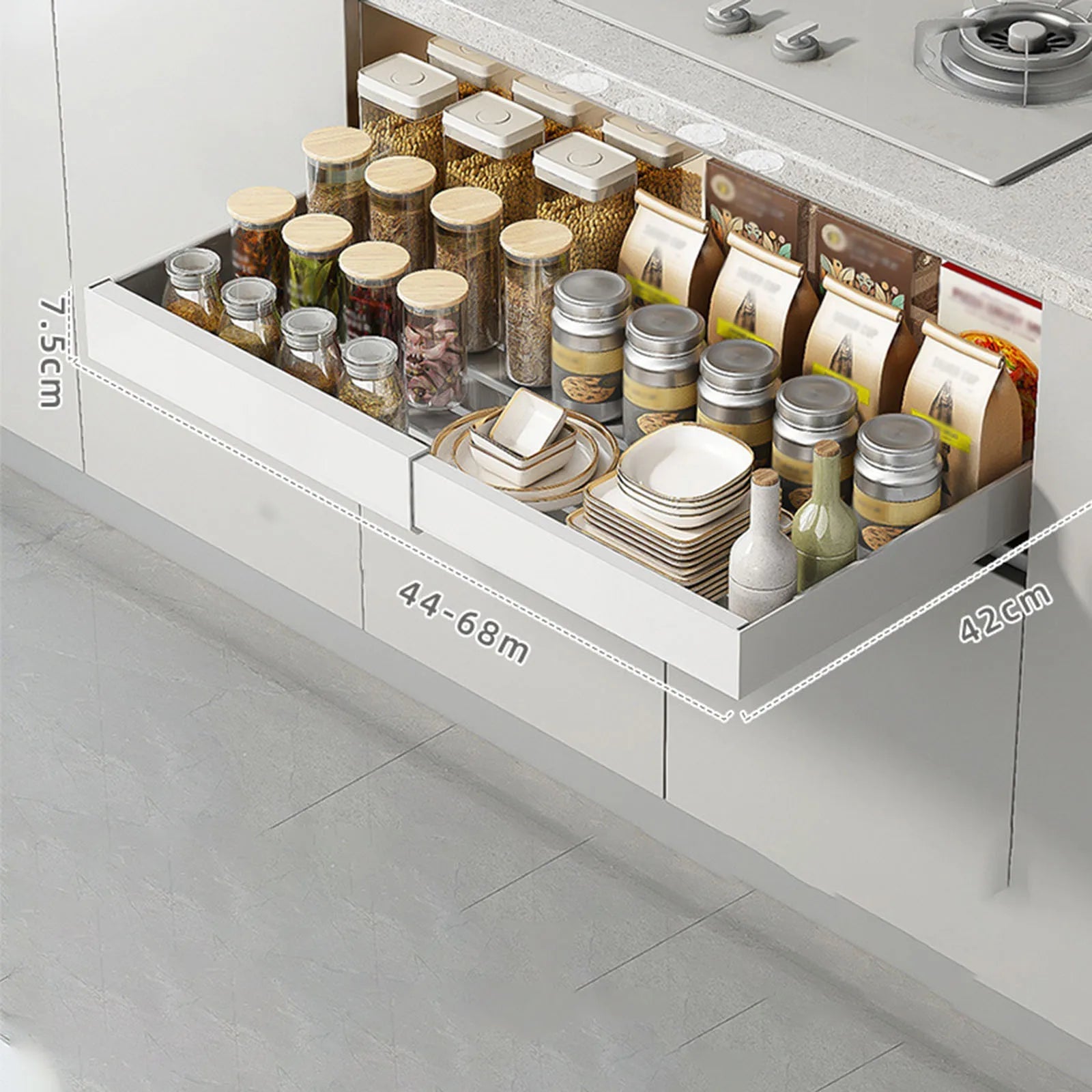 GlideEase™ — Effortless Kitchen Order That Doubles Your Space and Calms Your Chaos
