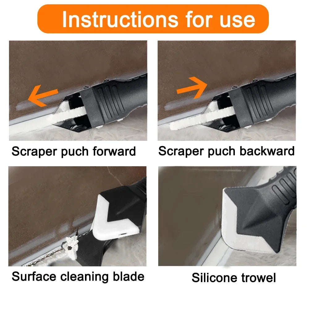 SealMaster™ — Flawless Caulking and Grout That Transforms Your Home Instantly