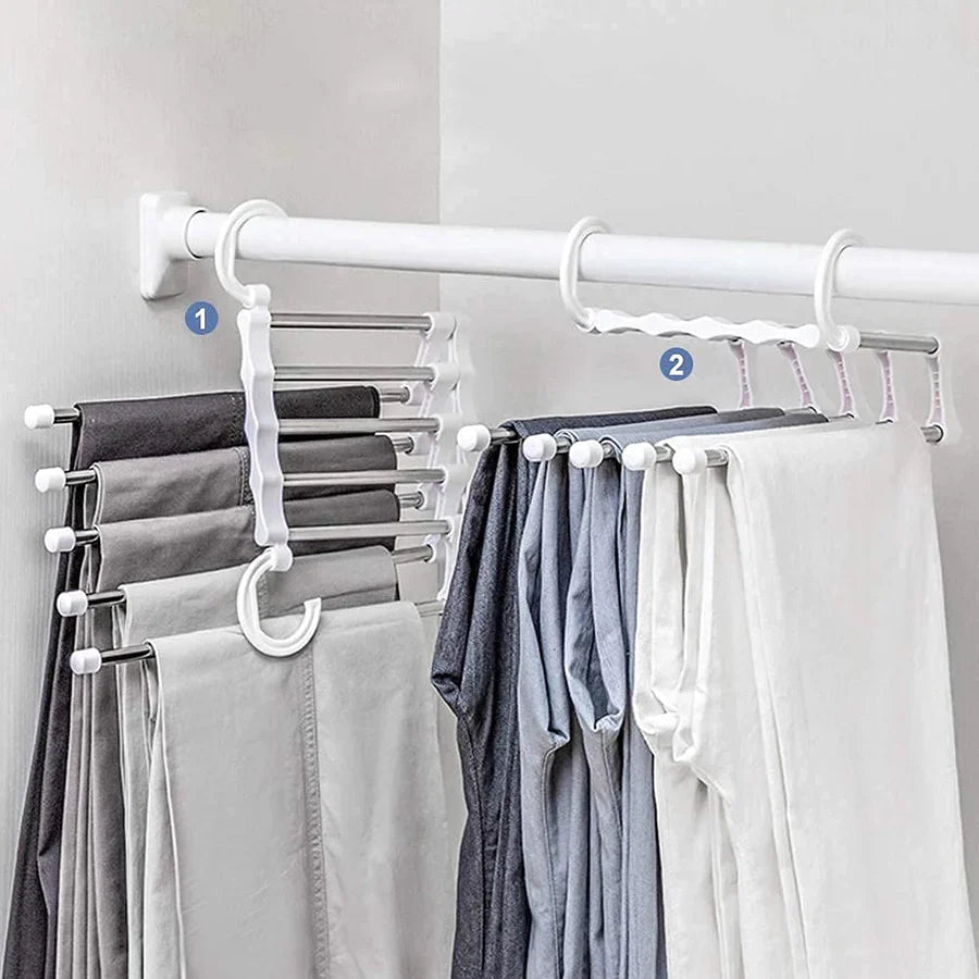 Clothes Hangers | Ultimate Space Saving | Collapsible Multi-Hanger Setup | FlexRack