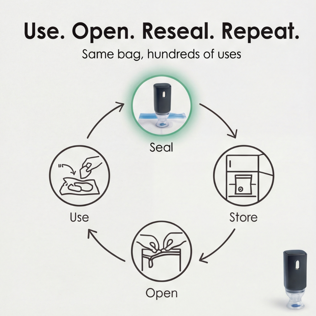 Instant Seal for Freshness – Stop Food Waste Forever