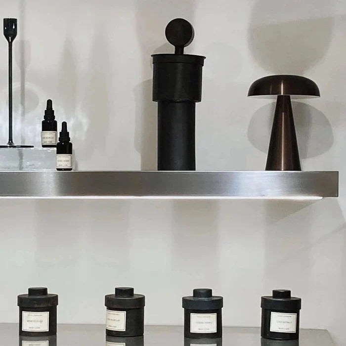 Shroom-Style Table Lamp – Wireless and Rechargeable