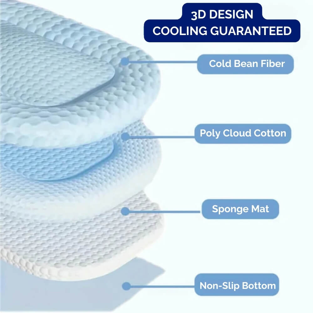 Cooling Dog Bed with Temperature Control for Warm Weather