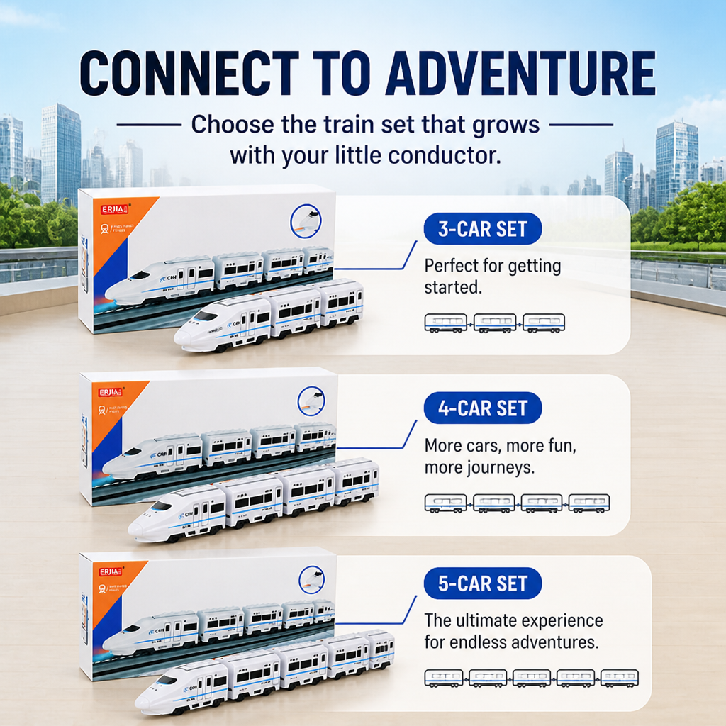 TrainTrek™ — Ignite Your Child’s Imagination with Every Click and Glow