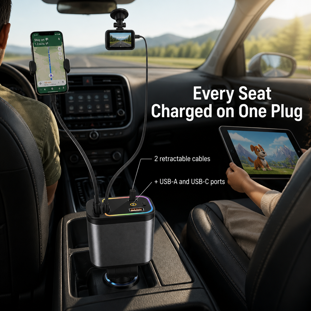 Voltara™ — Power Up Instantly, Drive Lit with Stunning Starry Lights