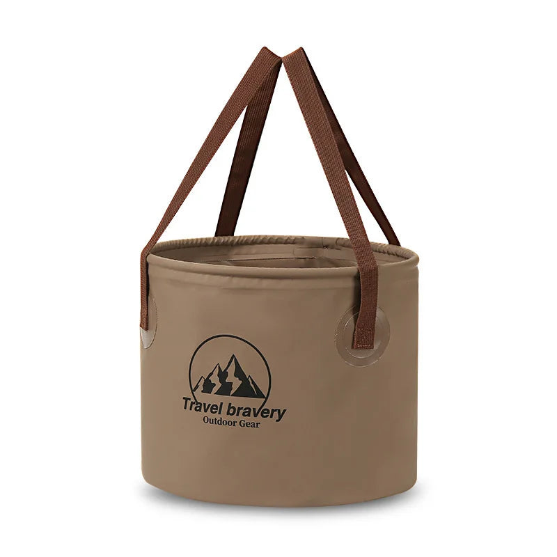 Portable PVC Water Container for Camping and Vehicle Cleaning
