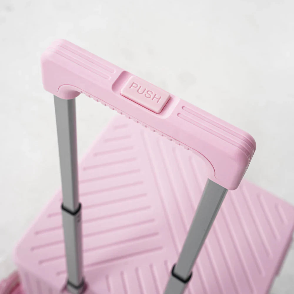 Folding Storage Bin on Wheels for Stairs or Smooth Surfaces