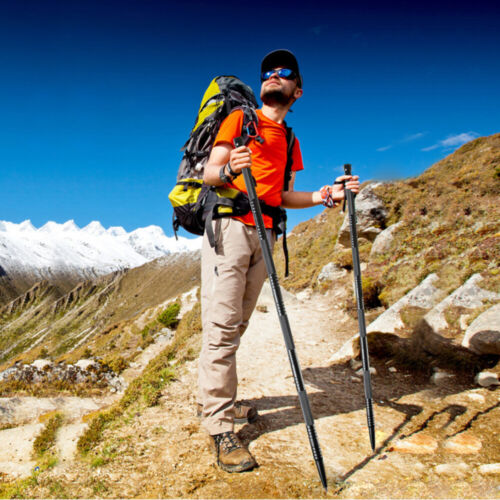 Multi-Tool Kit Trekking Pole for Outdoor Survival and Tactical Use