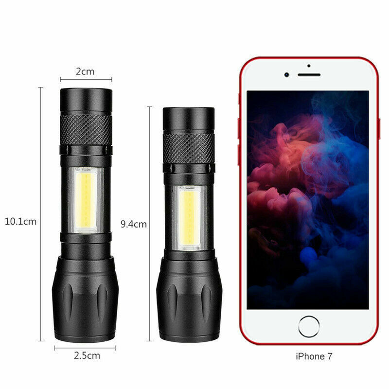Rechargeable Tactical Flashlight with 900 Lumens β Compact Design