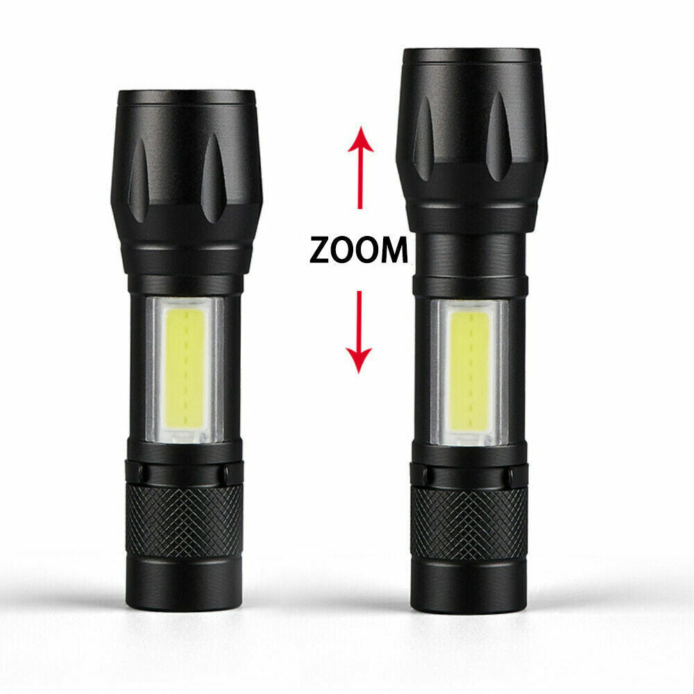 Rechargeable Tactical Flashlight with 900 Lumens β Compact Design