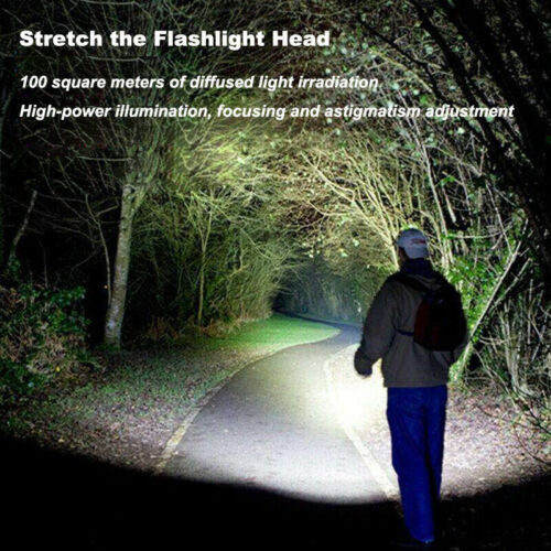Rechargeable Tactical Flashlight with 900 Lumens β Compact Design