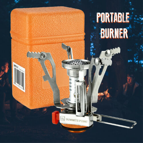 Portable Stove for Camping with Piezo Ignition System