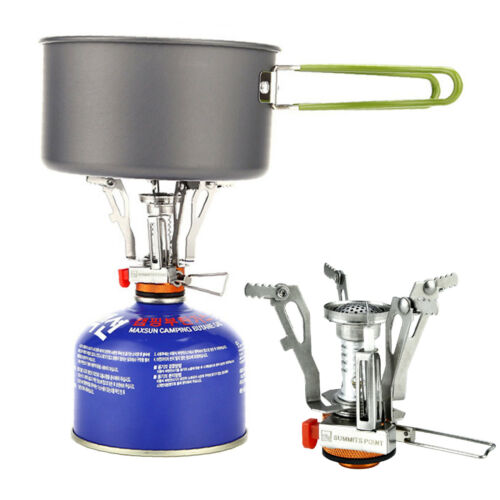 Portable Stove for Camping with Piezo Ignition System