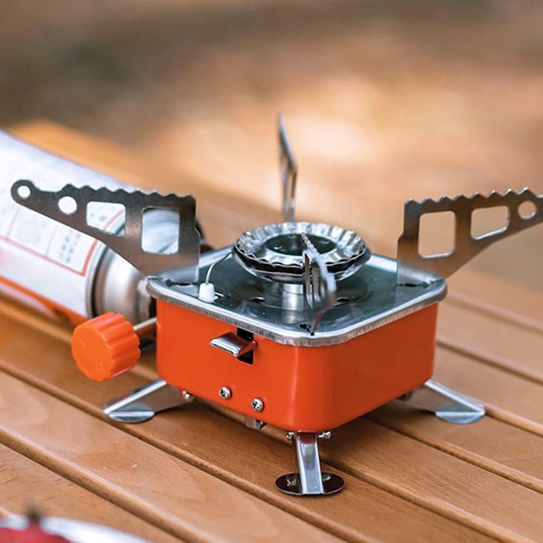 Portable Folding Gas Cooker for Camping and Outdoor Use