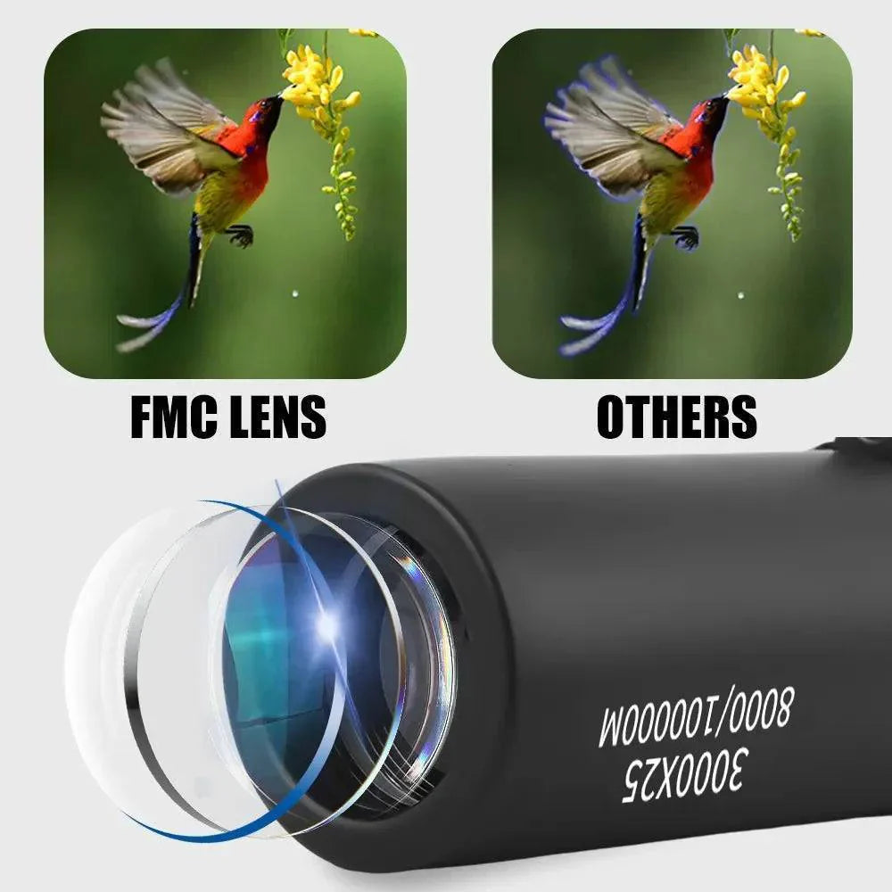 Portable High Definition Monocular for Outdoor Exploration