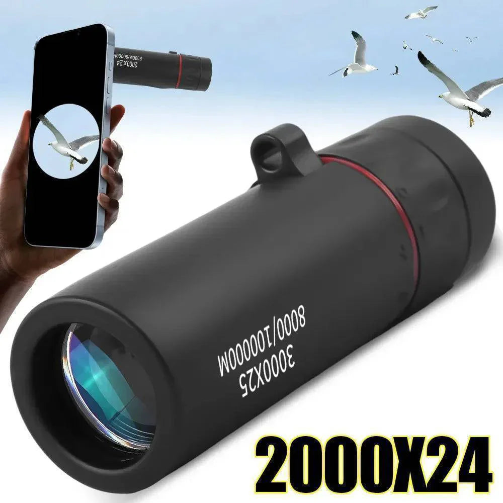 Portable High Definition Monocular for Outdoor Exploration
