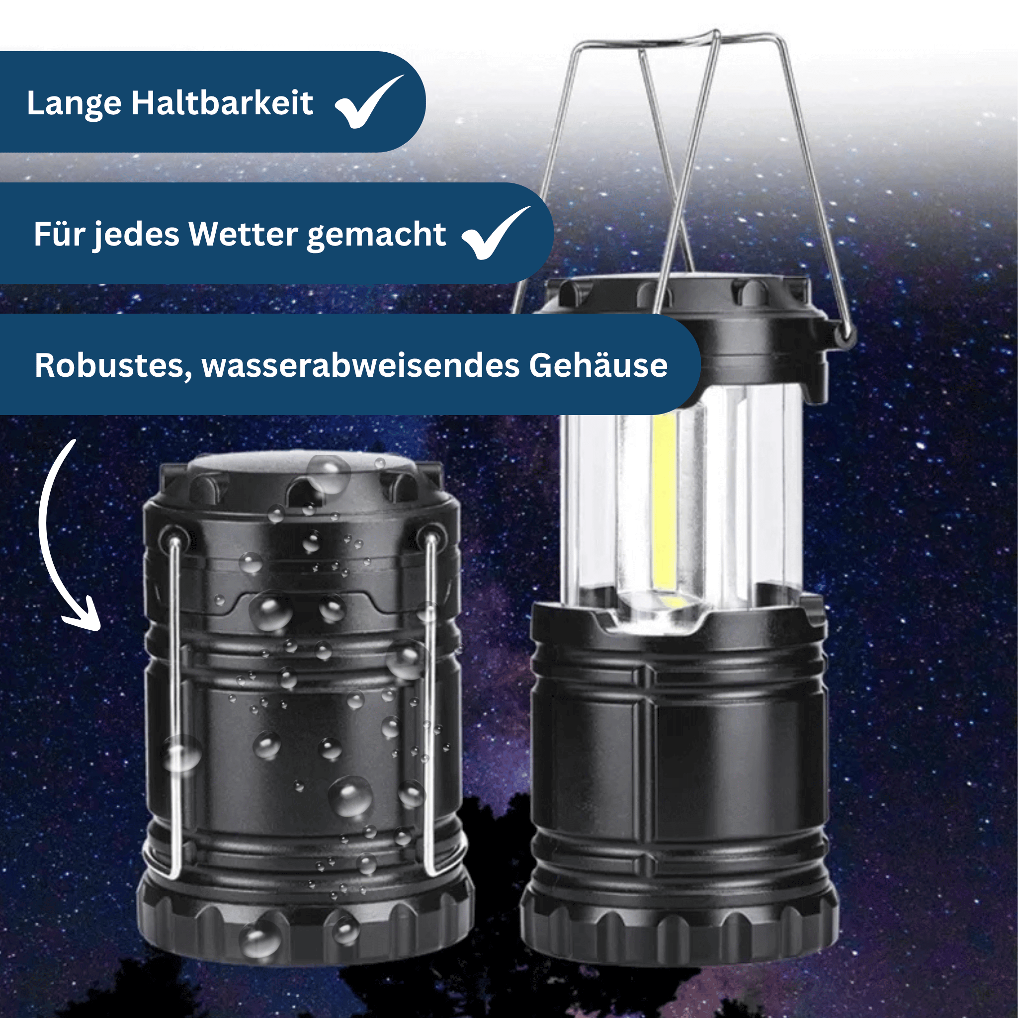Portable LED Lantern for Camping