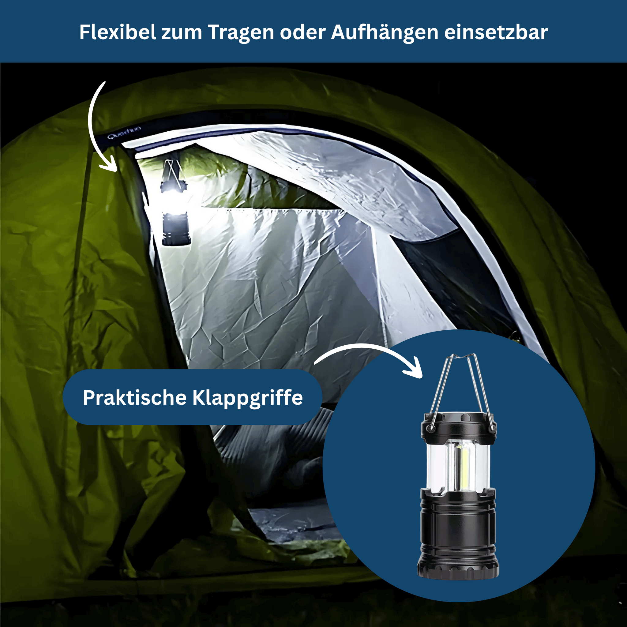 Portable LED Lantern for Camping