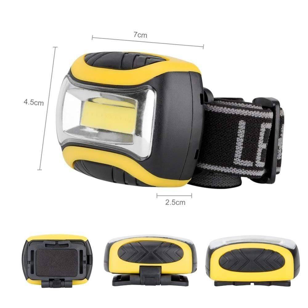 Compact LED Headlamp Flashlight