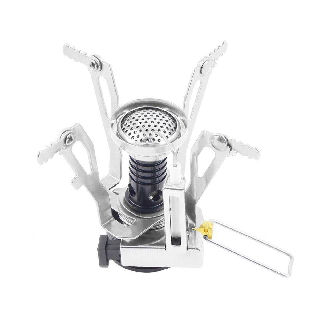 Portable Camping Stove with Piezo Ignition – Compact Design