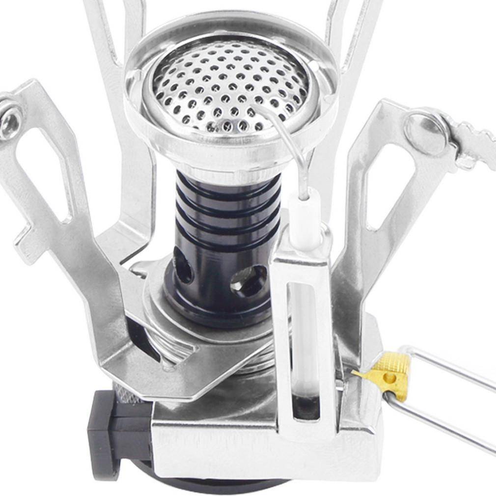 Portable Camping Stove with Piezo Ignition – Compact Design