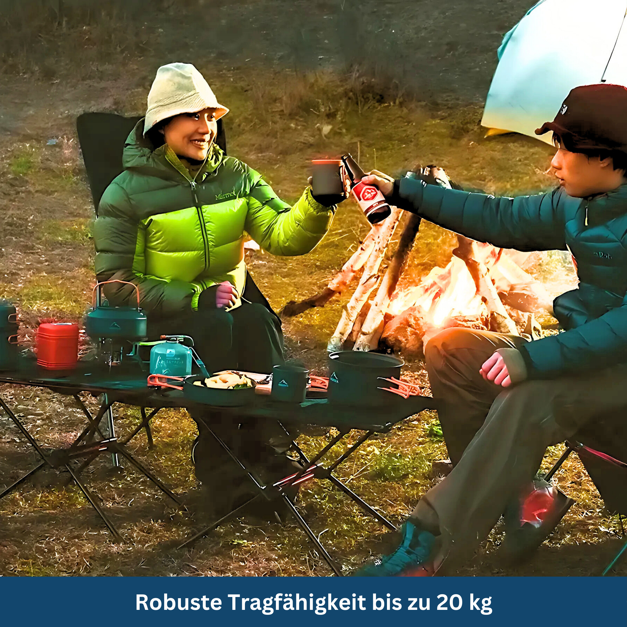 Foldable Outdoor Table for Camping - Lightweight and Compact