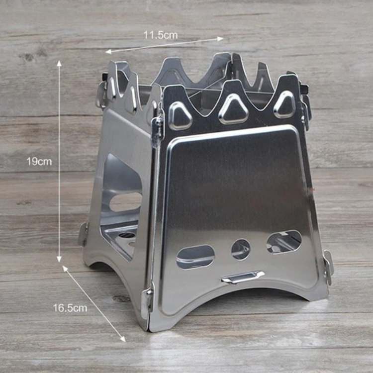 Portable Camping Stove for Outdoor Cooking – Compact Wood Burner
