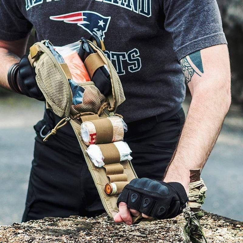Tactical Trauma Pouch for First Aid - Compact Design