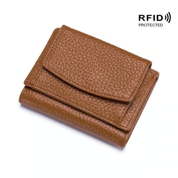 RFID Blocking Leather Wallet – Stylish, Compact and Safe