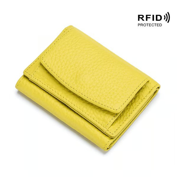 RFID Blocking Leather Wallet – Stylish, Compact and Safe