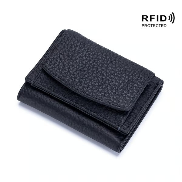 RFID Blocking Leather Wallet – Stylish, Compact and Safe