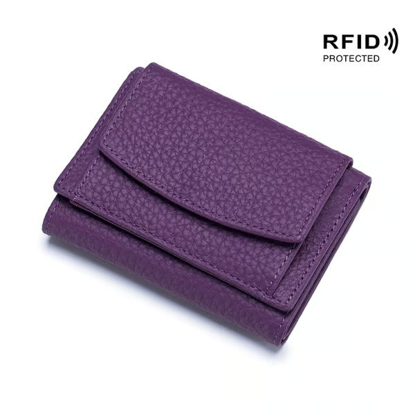 RFID Blocking Leather Wallet – Stylish, Compact and Safe
