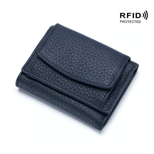 RFID Blocking Leather Wallet – Stylish, Compact and Safe