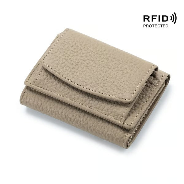 RFID Blocking Leather Wallet – Stylish, Compact and Safe
