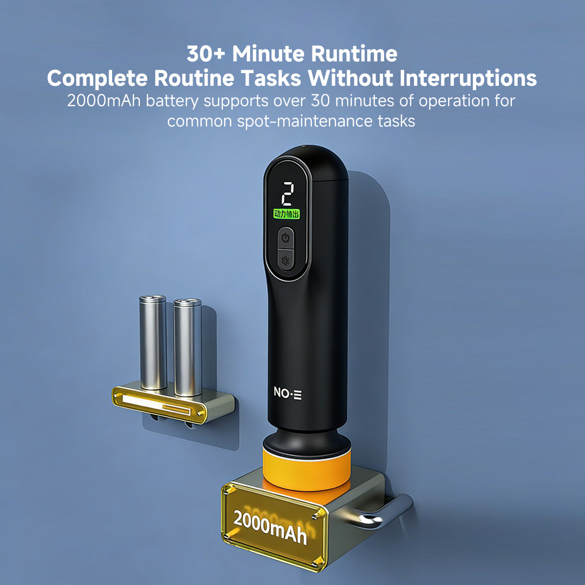 Mini Buffer Kit with Cordless Design and 3-Speed Settings