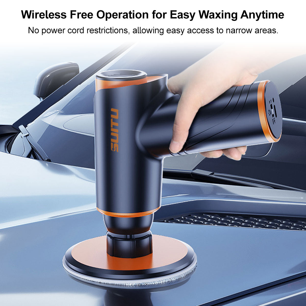 Portable Cordless Car Polishing Kit - Efficient and Strong
