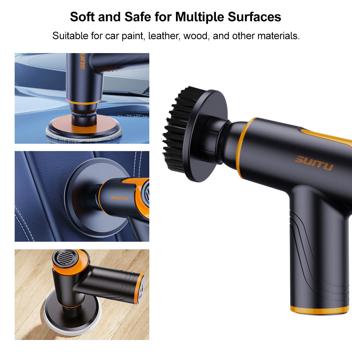 Portable Cordless Car Polishing Kit - Efficient and Strong