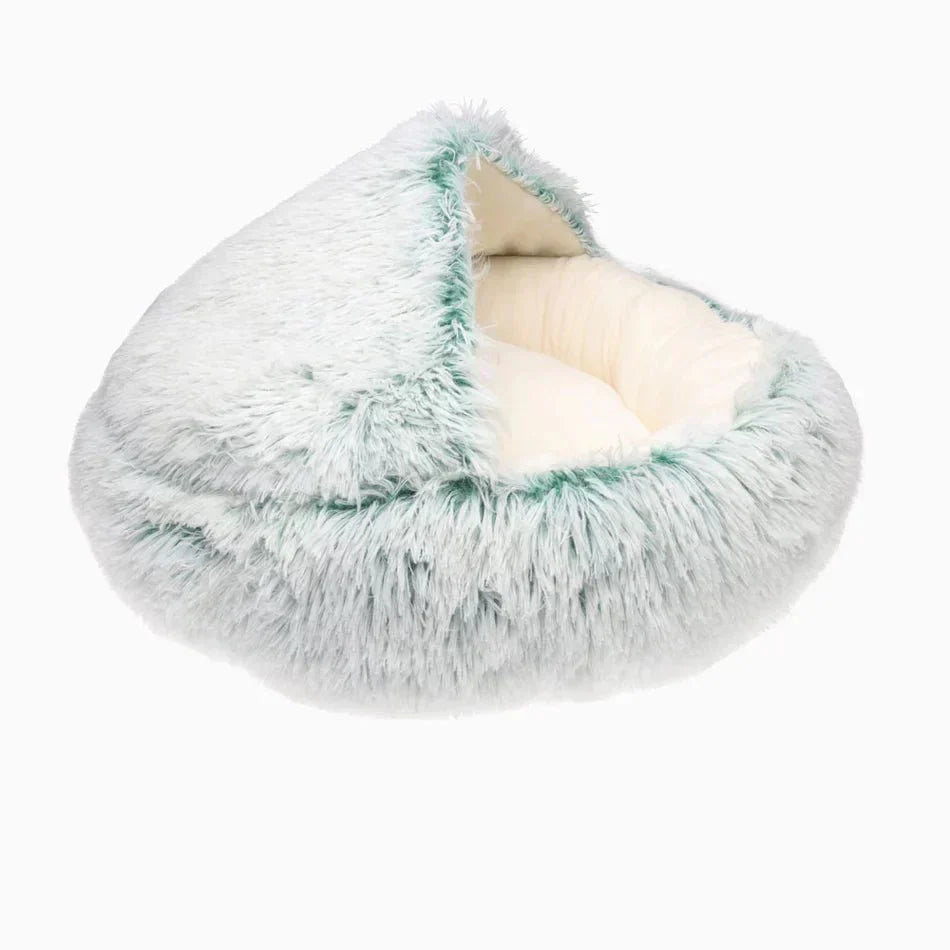 Calming Pet Bed for Dogs and Cats - Cozy Nest for Anxious Animals