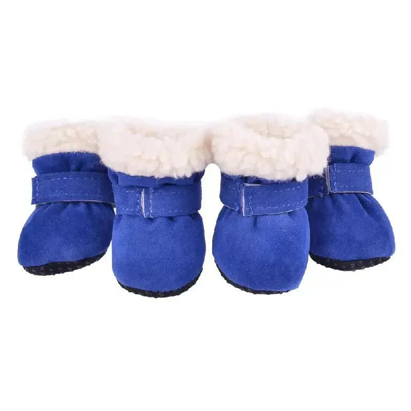 Waterproof Dog Boots with Non-Slip Traction for Winter Protection