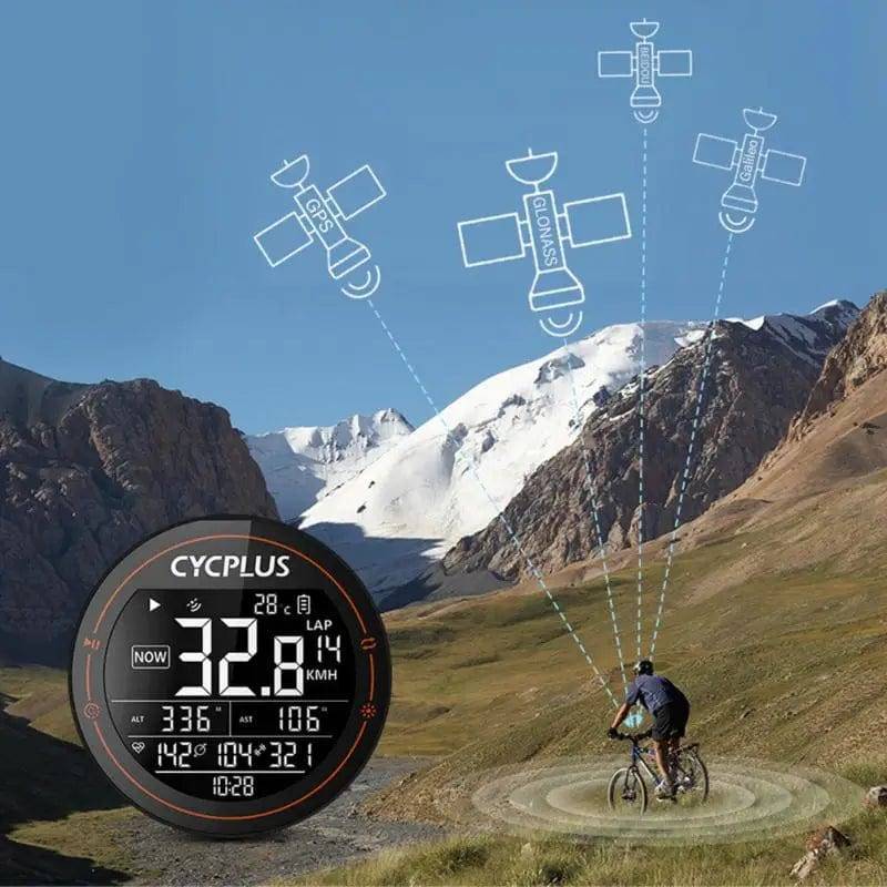 Wireless GPS Cycling Computer for Bicycles - Model M2